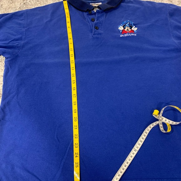 Disney parks polo button up Mickey Mouse sorcerer - Picture 8 of 13